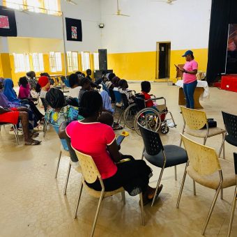 picture of the a member giving a speech